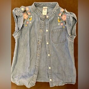 Carters Jean Button Up Top